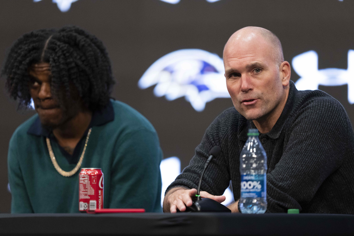 Eric DeCosta and Lamar Jackson